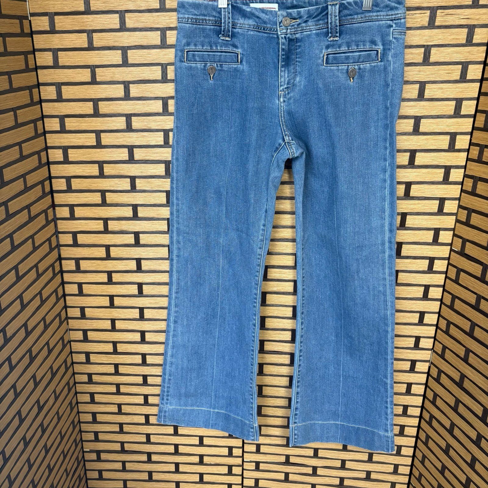 Pilcro & The Letterpress Wide Leg Jeans Size 31